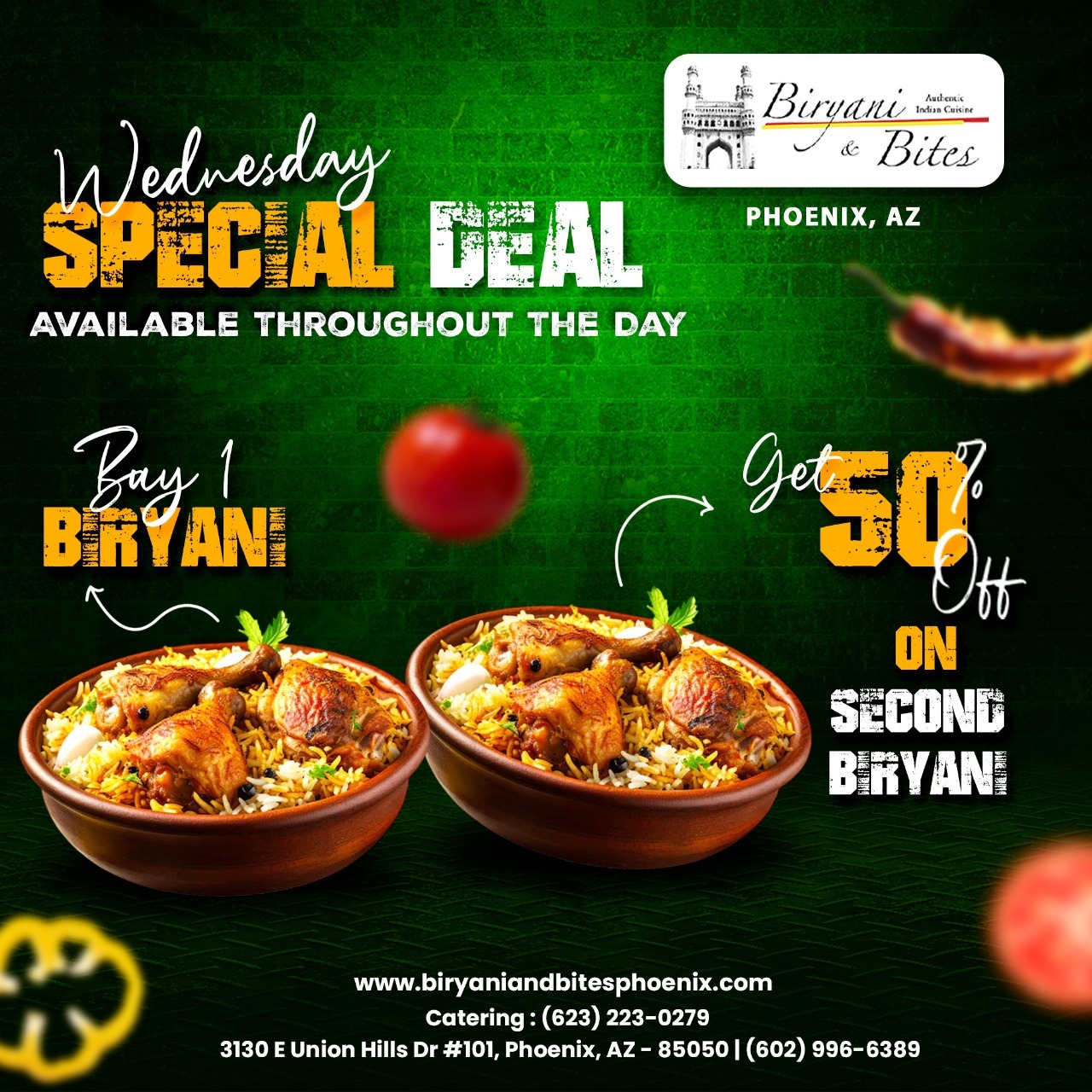 Wednesday Special Deal